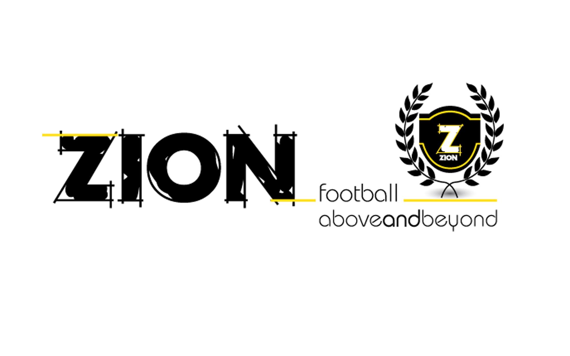 Logo design Zion Football • Silvia Sciuto • Graphic & Web designer in