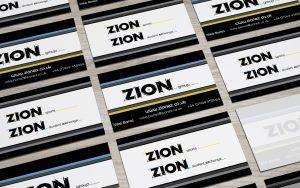 Business card design - Zion