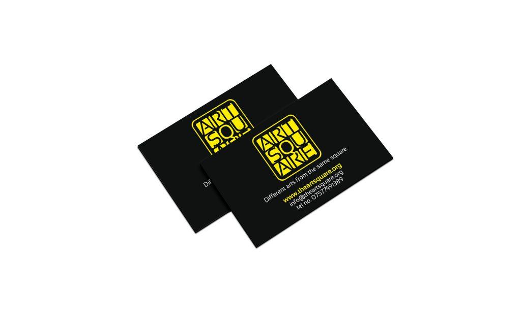 Business card design - The Art Square