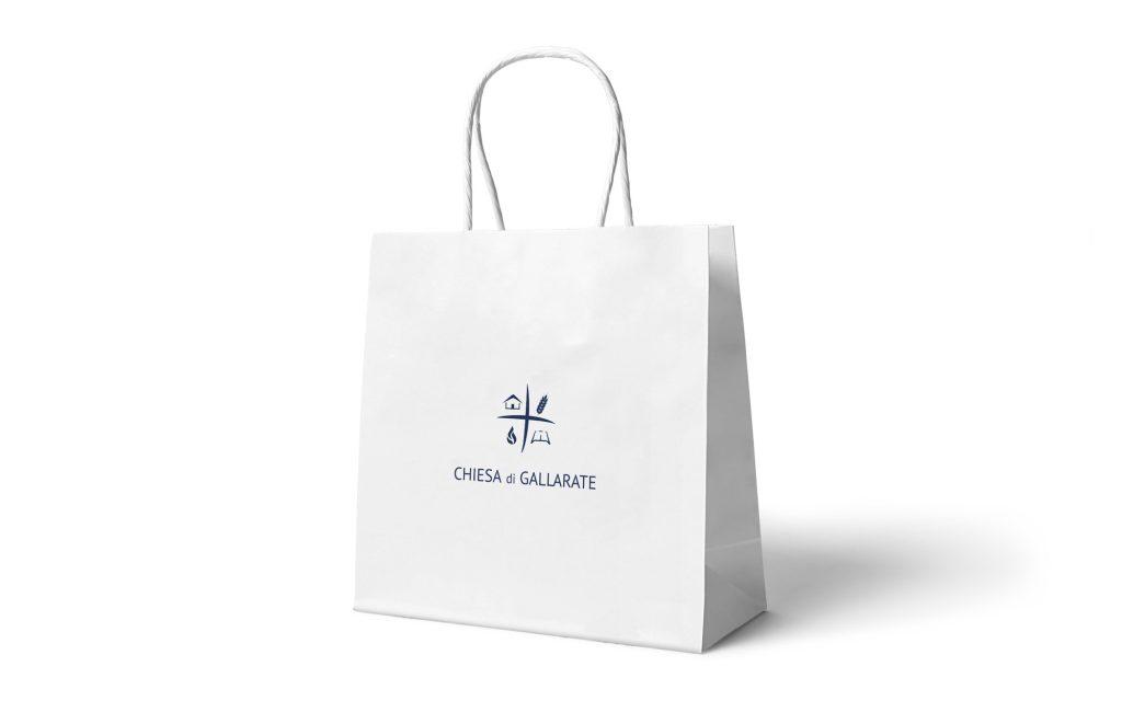 Paper bag design - Chiesa di Gallarate