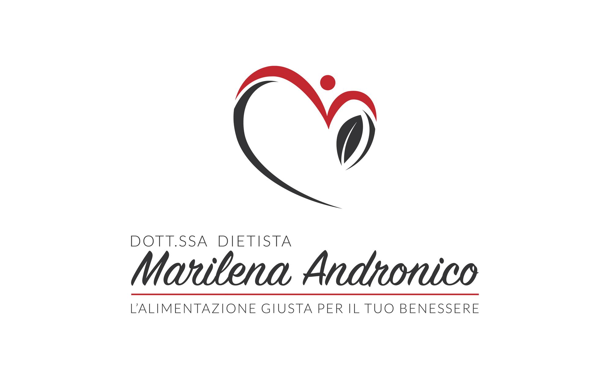 Logo design - Marilena Andronico Dottoressa Dietista Catania e Provincia