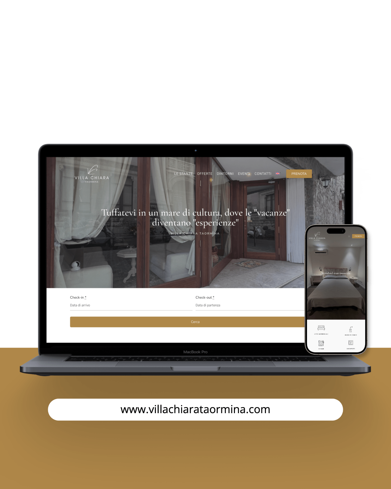 202403 Sitoweb ecommerce VillaChiaraTaormina